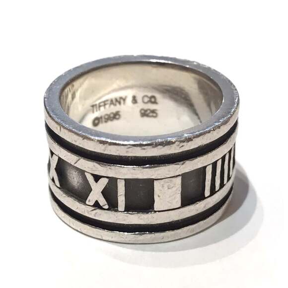 Tiffany Atlas ring silver SV925 approximately size 10 TIFFANY & CO.